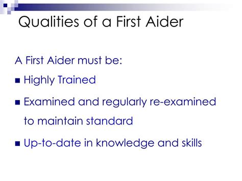 First Aid Introduction 的图像结果