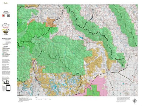 Idaho General Unit 50 Land Ownership Map by Idaho HuntData LLC | Avenza ...