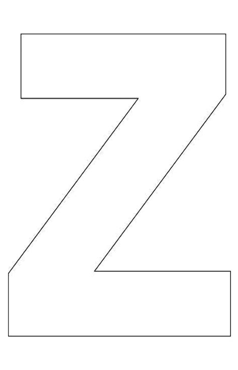 Big Z Outline