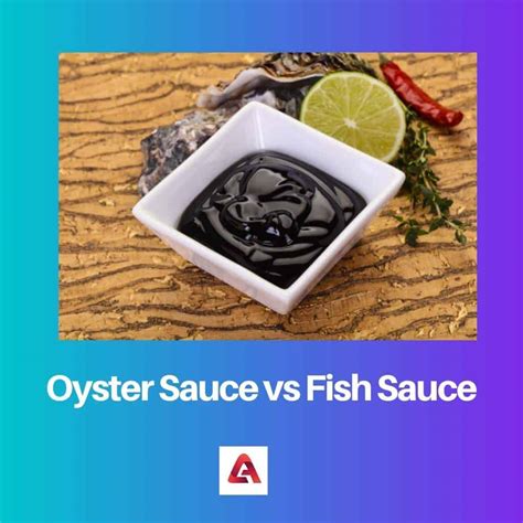 Fish Sauce Vs Oyster