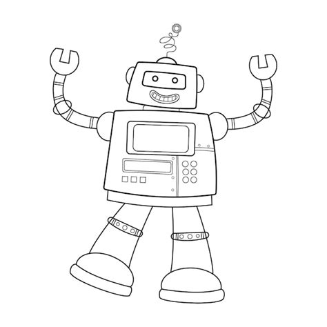 Robot Line Art 的图像结果