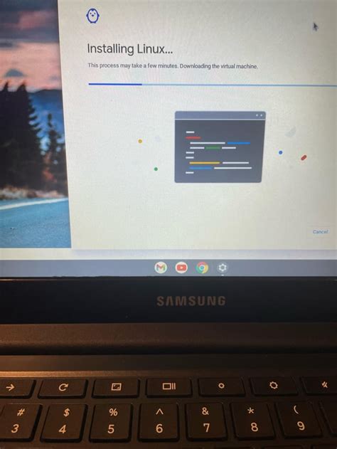 Downloading Linux 的图像结果