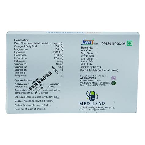 Magnilead-Plus Tablet | Uses, Side Effects, Price | Apollo Pharmacy
