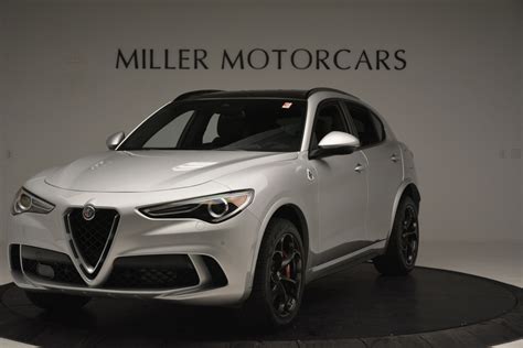 New 2019 Alfa Romeo Stelvio Quadrifoglio For Sale () | Miller Motorcars Stock #L585