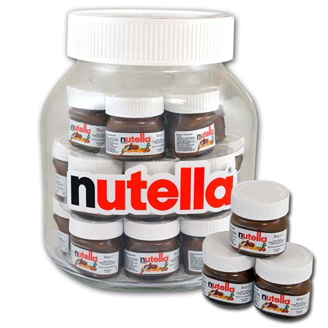 nutella Big Jar XXL Travel Edition 21x30g | Online kaufen im World of ...