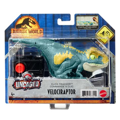 Buy Jurassic World Dominion Uncaged Click Tracker Velociraptor 'Blue ...