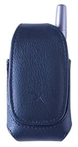 Navy Blue Mini Bella Pouch - with Magnetic Strap Closure and Swivel ...