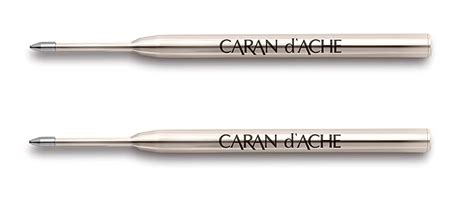 Caran d'Ache "Goliath" Ballpoint Pen Refill - Blue - Pack of 2 : Amazon ...