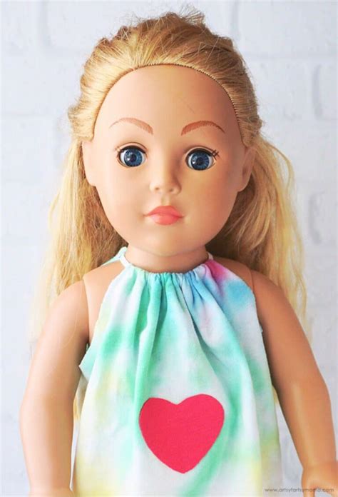 Image result for Free Tutorial Pattern 18 Inch Doll Dress