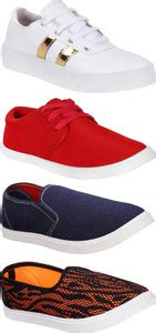 ORICUM Combo Pack of 4, Casual, Sneaker, Loafer, Shoe For Women ...