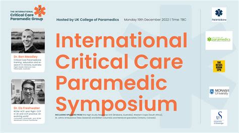 2022 Symposium - International Critical Care Paramedic Group