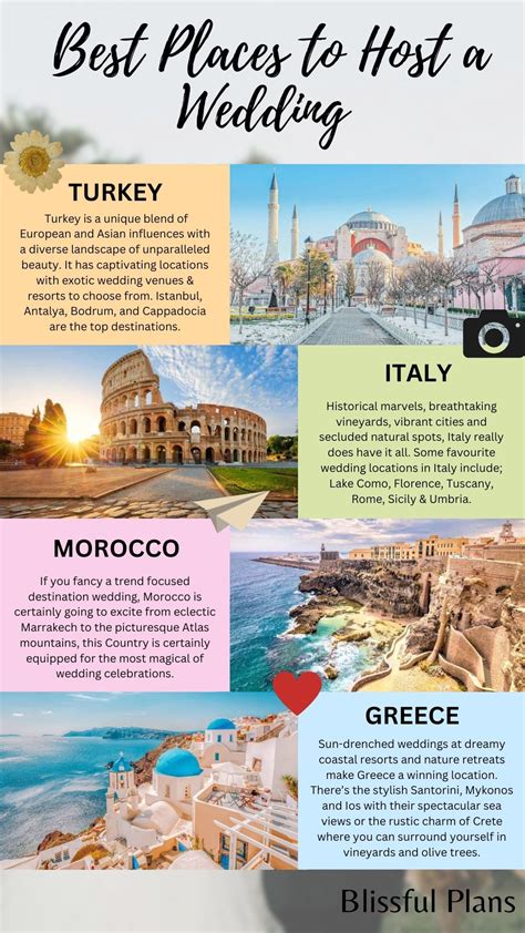 International locations for destination weddings – Artofit