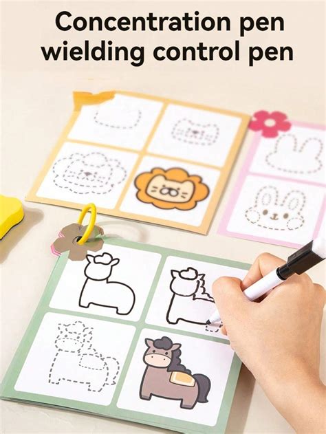 60 Pattern Pen Control Training Handwriting Coordination Training For ...