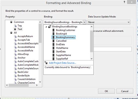 Image result for BindingSource Tutorial