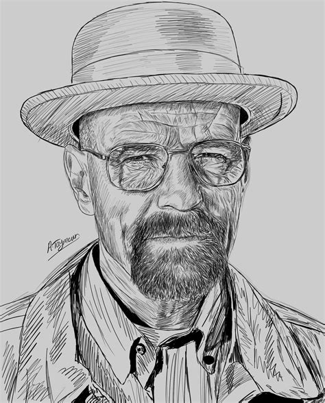 Walter White Drawing