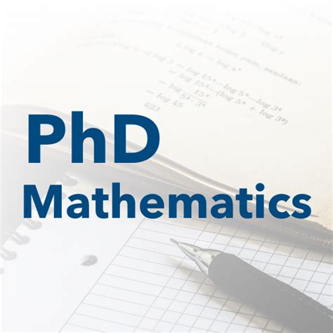 Image result for Mathematics PhD Programs