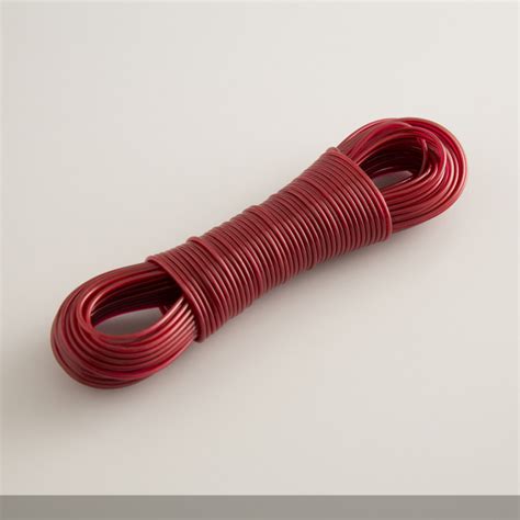 Buy Trinity Solid Single Pc. Clothes Line - 30 cm - Metal - Red from ...