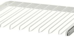 IKEA Komplement Pull-Out Trouser Hanger 75 x 58cm Steel Shirt Hanger ...