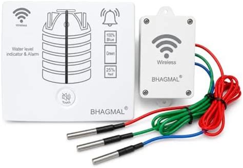 Bhagmal Wireless Water Level Indicator & Alarm | 3-Level Stainless ...