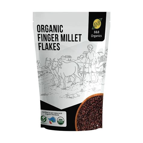 Healthy Finger Millet Flakes (Poha) Online at Bnborganics.com – B&B ...