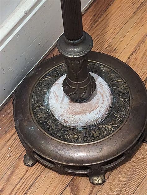 Antique Torchiere Floor Lamp Parts at Donald Altman blog