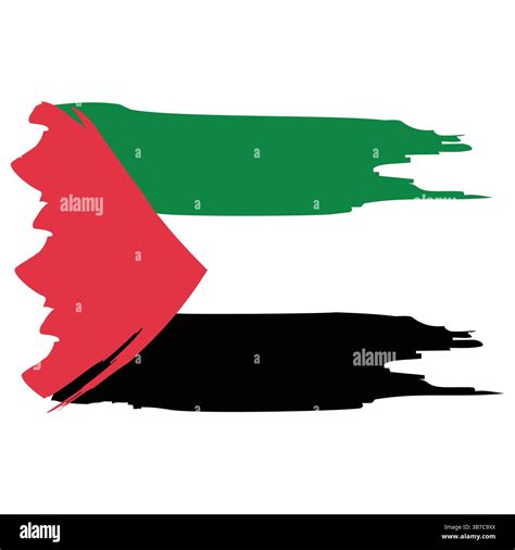 Palestine flag vector, free Palestine Stock Vector Image & Art - Alamy