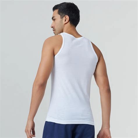 Buy Ace Modal Polar White Round Neck Cotton Vest – XYXX Apparels
