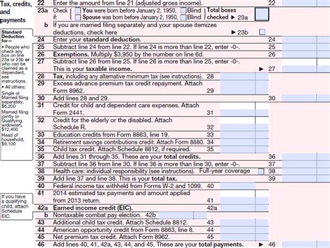 Form 1040 Line 16 Instructions
