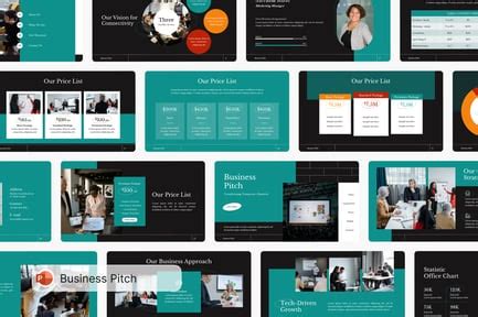 Business Pitch PowerPoint Example 的图像结果