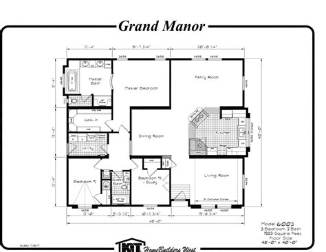 Standard Floor Plans - Great Homes Inc.
