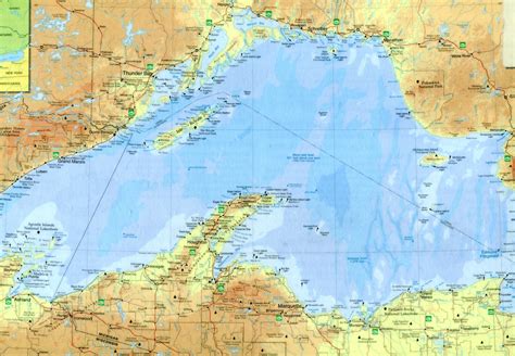 Lake Gitchegumee Depth Chart at Margurite Stokes blog