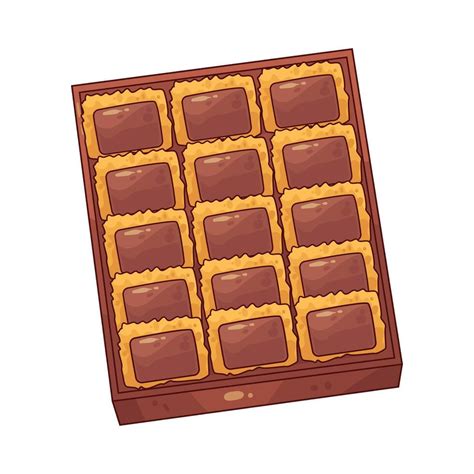 Chocolate Box illustration 56230932 Vector Art at Vecteezy