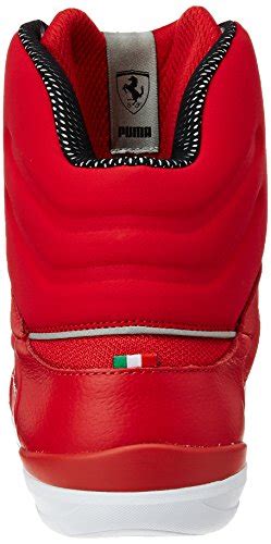 Buy Puma Men's Gigante Mid Leather SF -10- Rosso Corsa Leather Running ...