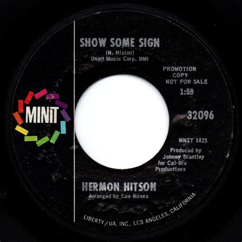 Yahoo!オークション - Hermon Hitson / She’s A Bad Girl Show Some S...