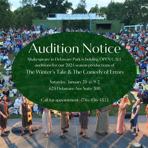 Shakespeare in Delaware Park – A Unique Buffalo Outdoor Theater ...