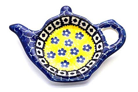 Polish Pottery Tea Bag Holder - Sunburst : Amazon.in: Home & Kitchen