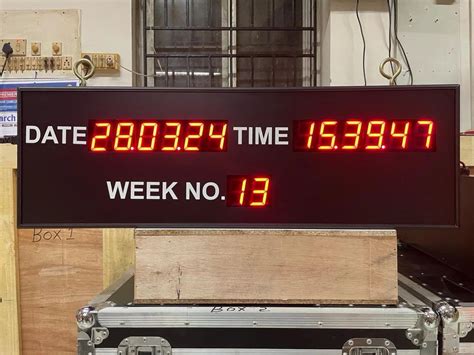 LED Digital Clocks - LED Industrial Digital Clock. Manufacturer from ...