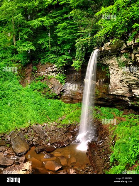 Falls of Hills Creek, West Virginia Stock Photo - Alamy