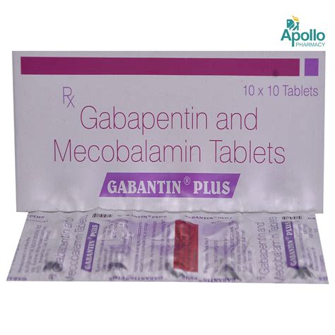 Gabantin Plus Tablet | Uses, Side Effects, Price | Apollo Pharmacy