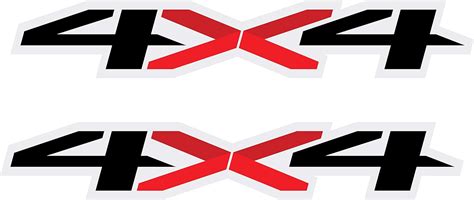 4x4 Off Road Black Decal Replacement Sticker | India | Ubuy
