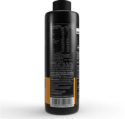 QNT Pump Explosive Liquid Pre-Workout | Instant Energy Drink, Builds ...