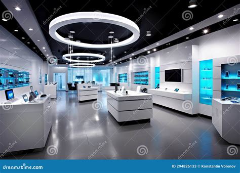 Electronics Store Interior 的图像结果