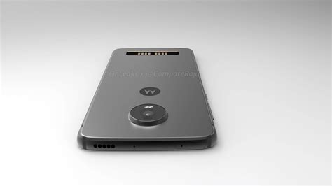 Renders Motorola Z4 Play laten aansluiting voor Moto Mods zien ...
