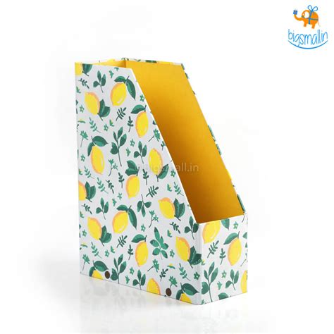 Lemon Printed File Keeper – Bigsmall.in