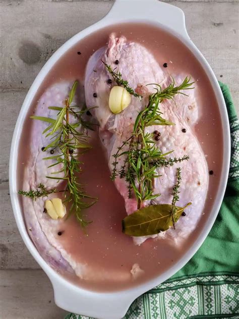 Simple Turkey Breast Brine Recipe - I'd Rather Be A Chef