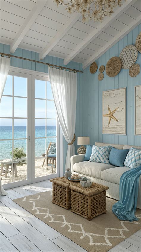Beachy Room Inspiration Decor in 2025 | Dorm room inspiration, Room ...