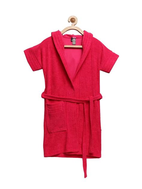 Buy ELEVANTO Kids Hooded Bathrobe Set -Bathrobe for Girls|Children ...