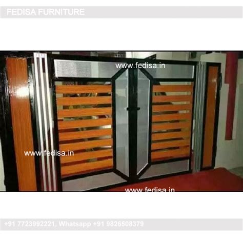 Boundary Gate Design Steel Temple Gate Design Simple Wooden Gate ...