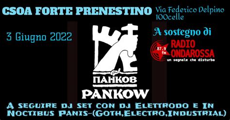 PANKOW "панков" A Sostegno di Radio Onda Rossa | Radio Onda Rossa