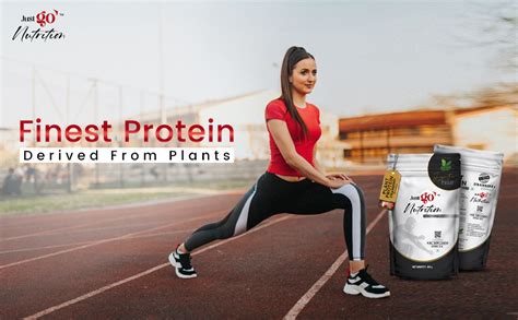 Just Go Nutrition Plant Protein Powder | 30 Servings | Vegan-Friendly ...